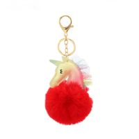 Simple Style Color Block Alloy Women's Keychain main image 4
