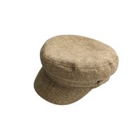 Women's Lady Solid Color Curved Eaves Beret Hat main image 2