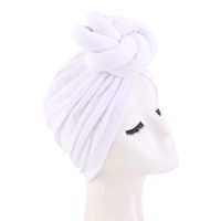 Women's Simple Style Solid Color Crimping Beanie Hat sku image 1