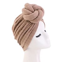 Women's Simple Style Solid Color Crimping Beanie Hat sku image 5