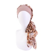 Women's Simple Style Printing Crimping Beanie Hat main image 6