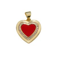 Elegant Streetwear Heart Shape Copper Plating Inlay Zircon Jewelry Accessories main image 3