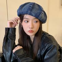 Women's Classic Style Solid Color Eaveless Beret Hat main image 1