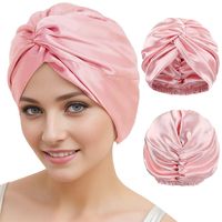 Women's Lady Solid Color Eaveless Nightcap main image 6