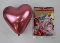 Weihnachten Geburtstag Einfacher Stil Herzform Einfarbig Emulsion Innen Draussen Gruppe Luftballons sku image 6