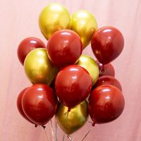 Christmas Birthday Simple Style Solid Color Emulsion Indoor Outdoor Party Balloons main image 4