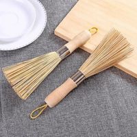 Pastoral Solid Color Wood Cleaning Brush 1 Piece main image 2