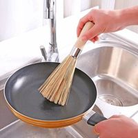 Pastoral Solid Color Wood Cleaning Brush 1 Piece main image 4