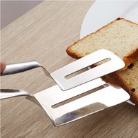 Simple Style Solid Color Stainless Steel Bbq Spatula 1 Piece main image 4