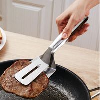 Simple Style Solid Color Stainless Steel Bbq Spatula 1 Piece main image 1