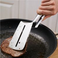 Simple Style Solid Color Stainless Steel Bbq Spatula 1 Piece main image 2