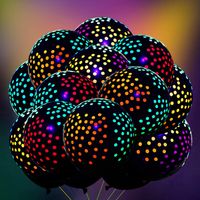 Retro Simple Style Polka Dots Emulsion Indoor Outdoor Party Balloons sku image 6