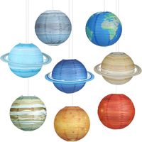 Interstellar Paper Party Hanging Ornaments main image 2