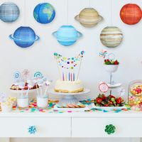Interstellar Paper Party Hanging Ornaments main image 5