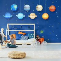 Interstellar Paper Party Hanging Ornaments main image 4