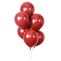 Christmas Wedding Season Simple Style Solid Color Emulsion Indoor Party Balloons main image 3