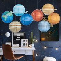 Interstellar Paper Party Hanging Ornaments main image 1