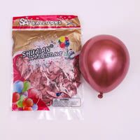 Einfacher Stil Einfarbig Gummi Innen Draussen Gruppe Luftballons sku image 22