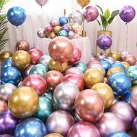 Simple Style Solid Color Rubber Indoor Outdoor Party Balloons main image 3