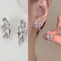 Fashion Geometric Alloy Plating Artificial Gemstones Women's Ear Clips 1 Pair sku image 40