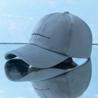 Unisex Simple Style Letter Embroidery Curved Eaves Baseball Cap main image 9