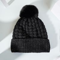 Unisex Modern Style Simple Style Classic Style Solid Color Braid Eaveless Beanie Hat sku image 6
