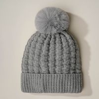 Unisex Modern Style Simple Style Classic Style Solid Color Braid Eaveless Beanie Hat main image 2
