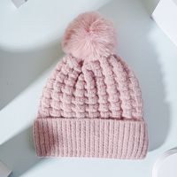 Unisex Modern Style Simple Style Classic Style Solid Color Braid Eaveless Beanie Hat sku image 3