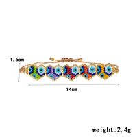 Ig Style Casual Geometric Heart Shape Arrow Glass Rope Wholesale Bracelets main image 2