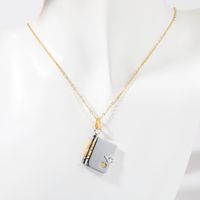 Copper Streetwear Plating Inlay Heart Shape Zircon Pendant Necklace sku image 5