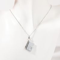 Copper Streetwear Plating Inlay Heart Shape Zircon Pendant Necklace sku image 4