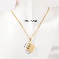 Copper Streetwear Plating Inlay Heart Shape Zircon Pendant Necklace sku image 3