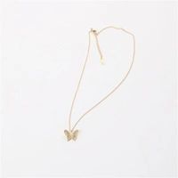 Stainless Steel 18K Gold Plated Simple Style Plating Butterfly main image 3