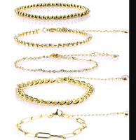 Original Design U Shape Copper Plating Inlay Artificial Gemstones Bracelets sku image 21