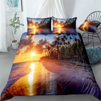 Vacation Landscape Chemical Fiber Polyester Beddings main image 3