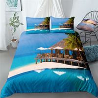 Ferien Landschaft Chemische Faser Polyester Bettwäsche sku image 15