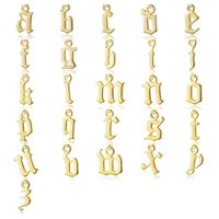 Vintage Style Classic Style Letter Copper 14k Gold Plated Pendant Necklace In Bulk main image 7