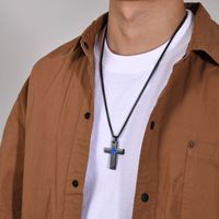 Simple Style Commute Cross 304 Stainless Steel Plating Men's main image 6