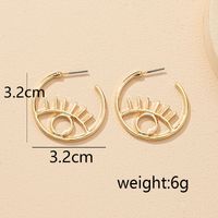Fashion Plating Alloy No Inlaid Earrings main image 7