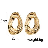 Fashion Plating Alloy No Inlaid Earrings main image 7