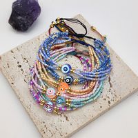 Simple Style Geometric Seed Bead Rope Wholesale Drawstring Bracelets main image 1