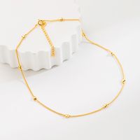 Ig-stil Einfacher Stil Herzform Sterling Silber Überzug 18 Karat Vergoldet Halskette main image 3