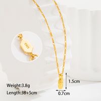 Ig Style Simple Style Beauty Head Sterling Silver Plating 18k Gold Plated Pendant Necklace main image 4