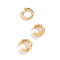 Wholesale Jewelry Vintage Style Irregular Round Alloy Plating Ear Cuffs main image 5