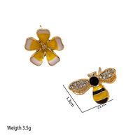 Creative Bee Flower Earrings main image 7