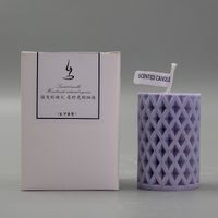 Simple Style Grid Wax Candle sku image 5