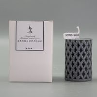 Simple Style Grid Wax Candle sku image 4