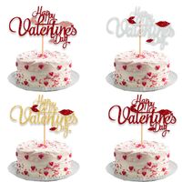 Valentine's Day Simple Style Letter Paper Daily Party Cake Decorating Supplies main image 1
