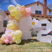 Wedding Season Sweet Pastoral Solid Color Aluminum Film Indoor Outdoor Party Balloons sku image 43