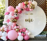 Hochzeitssaison Süss Pastoral Einfarbig Aluminiumfolie Innen Draussen Gruppe Luftballons sku image 9